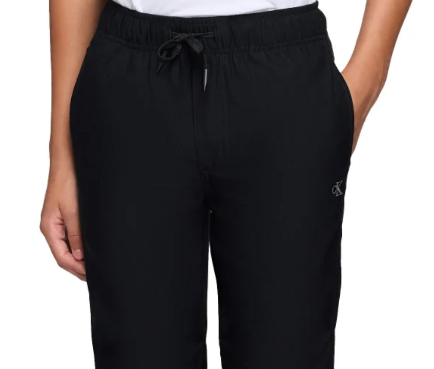 Calvin Klein Black Boys Logo Pants