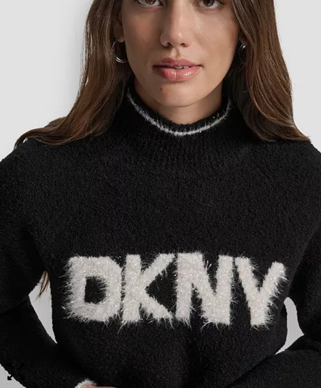 DKNY BLACK SWEATER