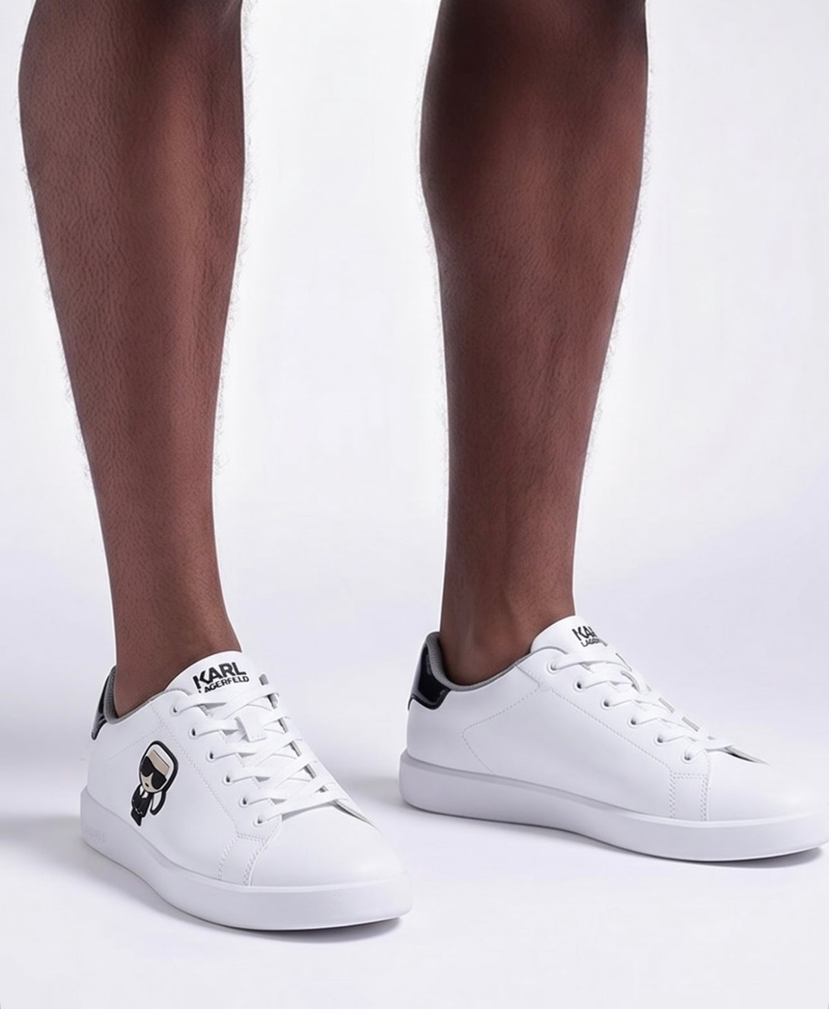 Karl Lagerfeld Black Sneakers