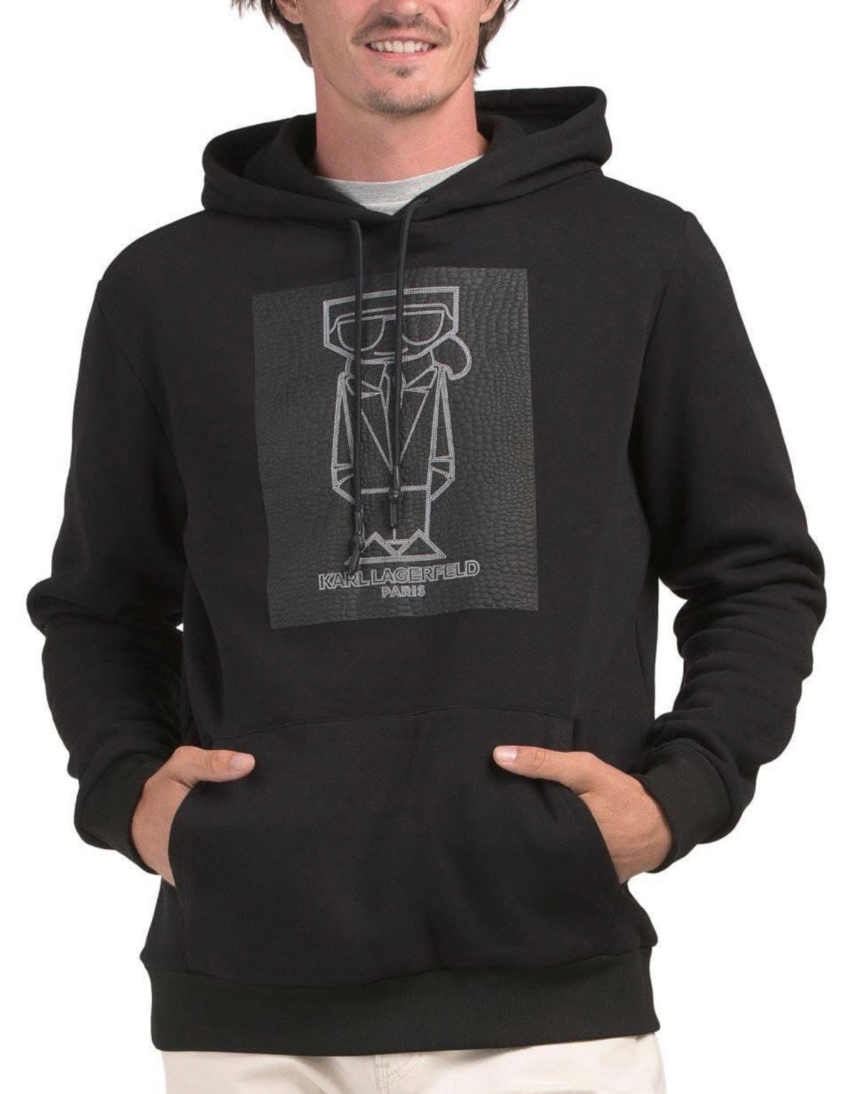 Karl Lagerfeld Logo Hoodie