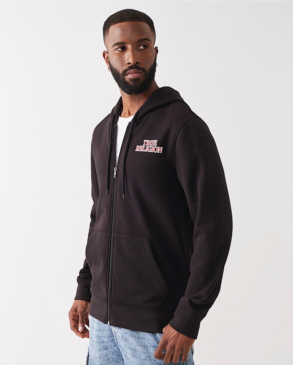 True Religion Zip Up Hoodie