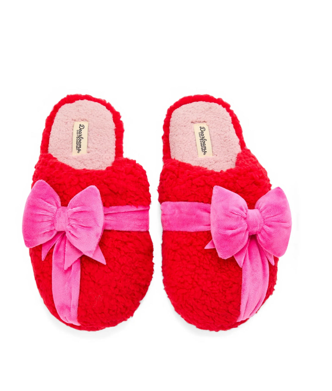 Dearfoams Cozy Comfort Holiday Novelty Slippers