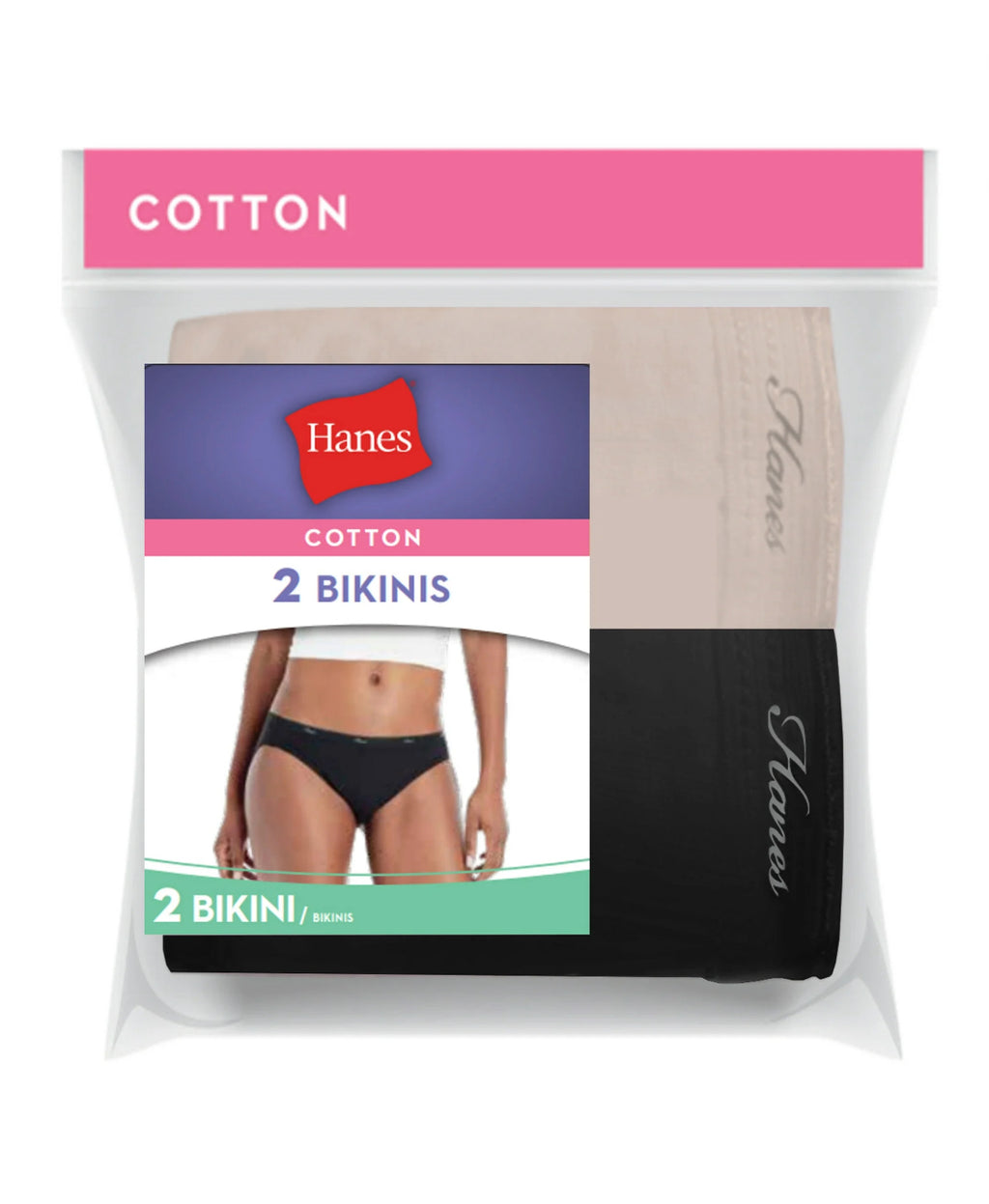 Hanes Women's P2 Value Bikini
