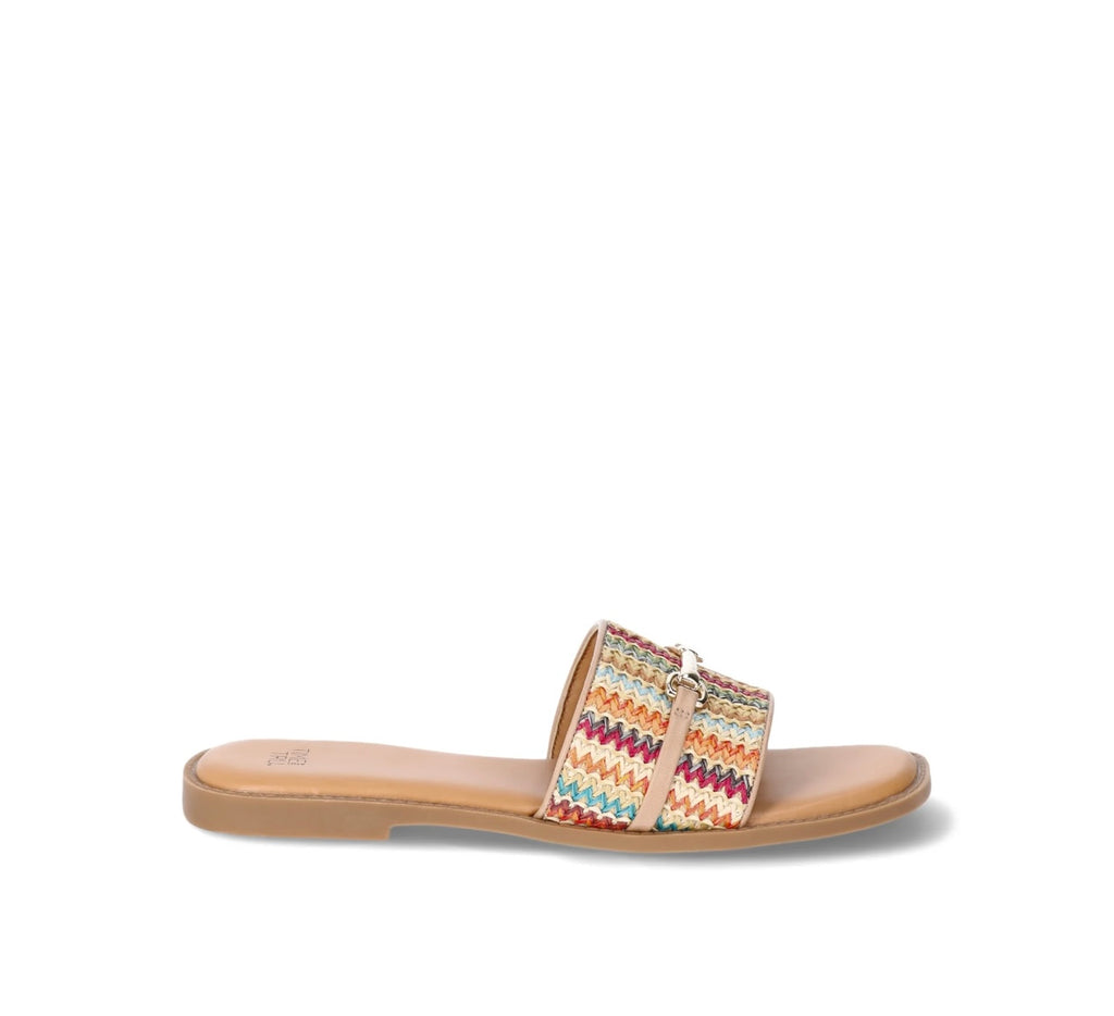Women beige slide