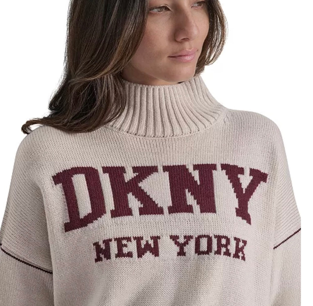 DKNY LOGO SWEATER