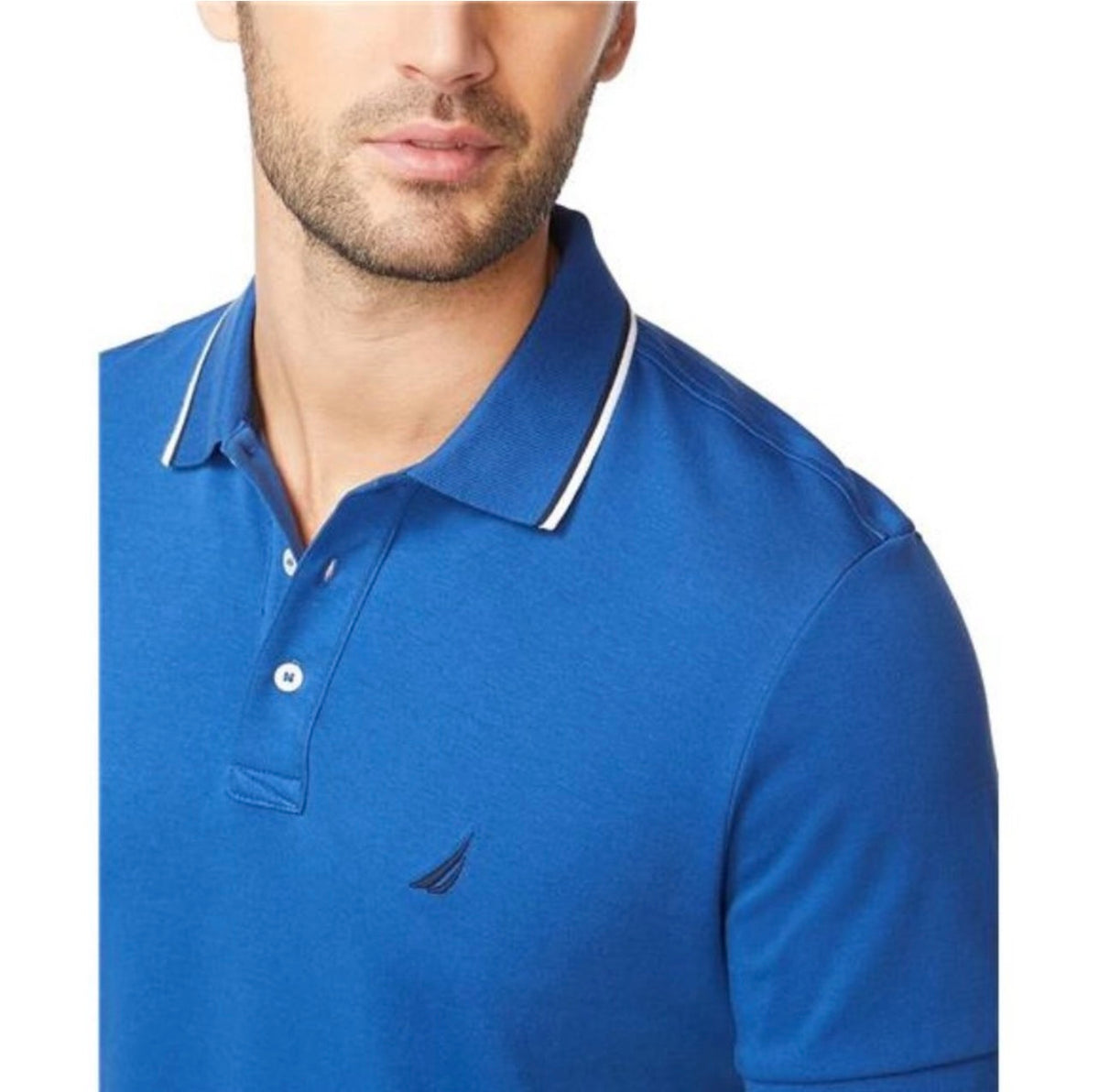 Nautica Blue Polo Shirt