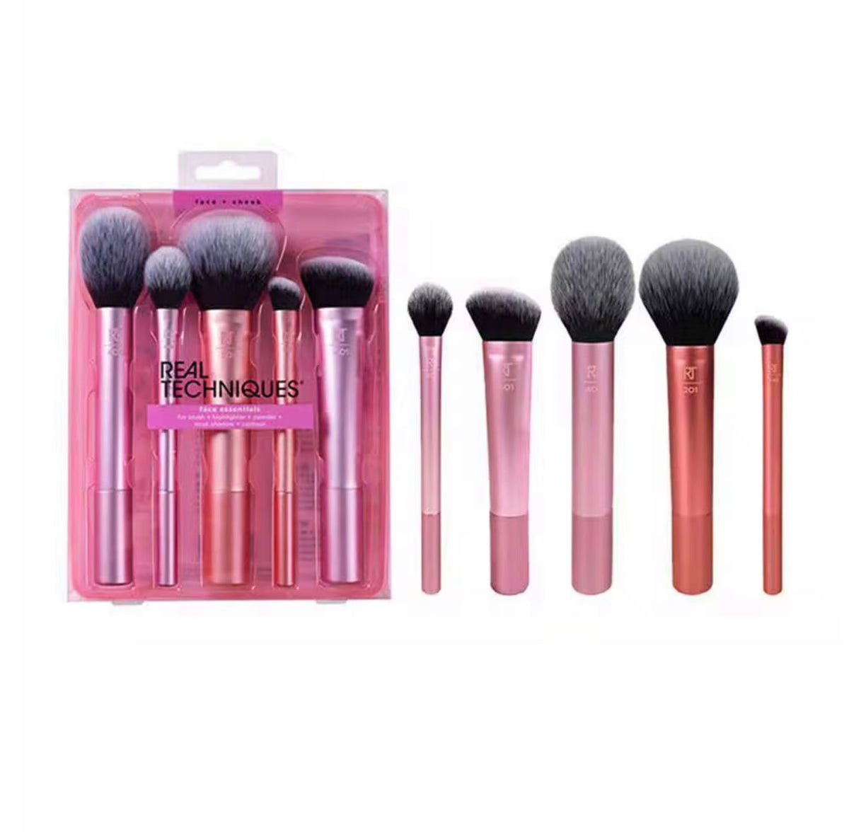 Real Techniques Everyday Essentials Makeup Brush Set