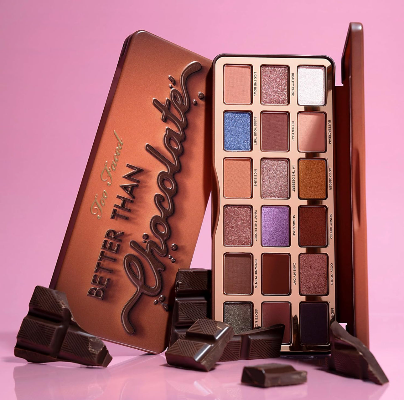 Too Faced Better Than Chocolate Cocoa Infused Eyeshadow Palette