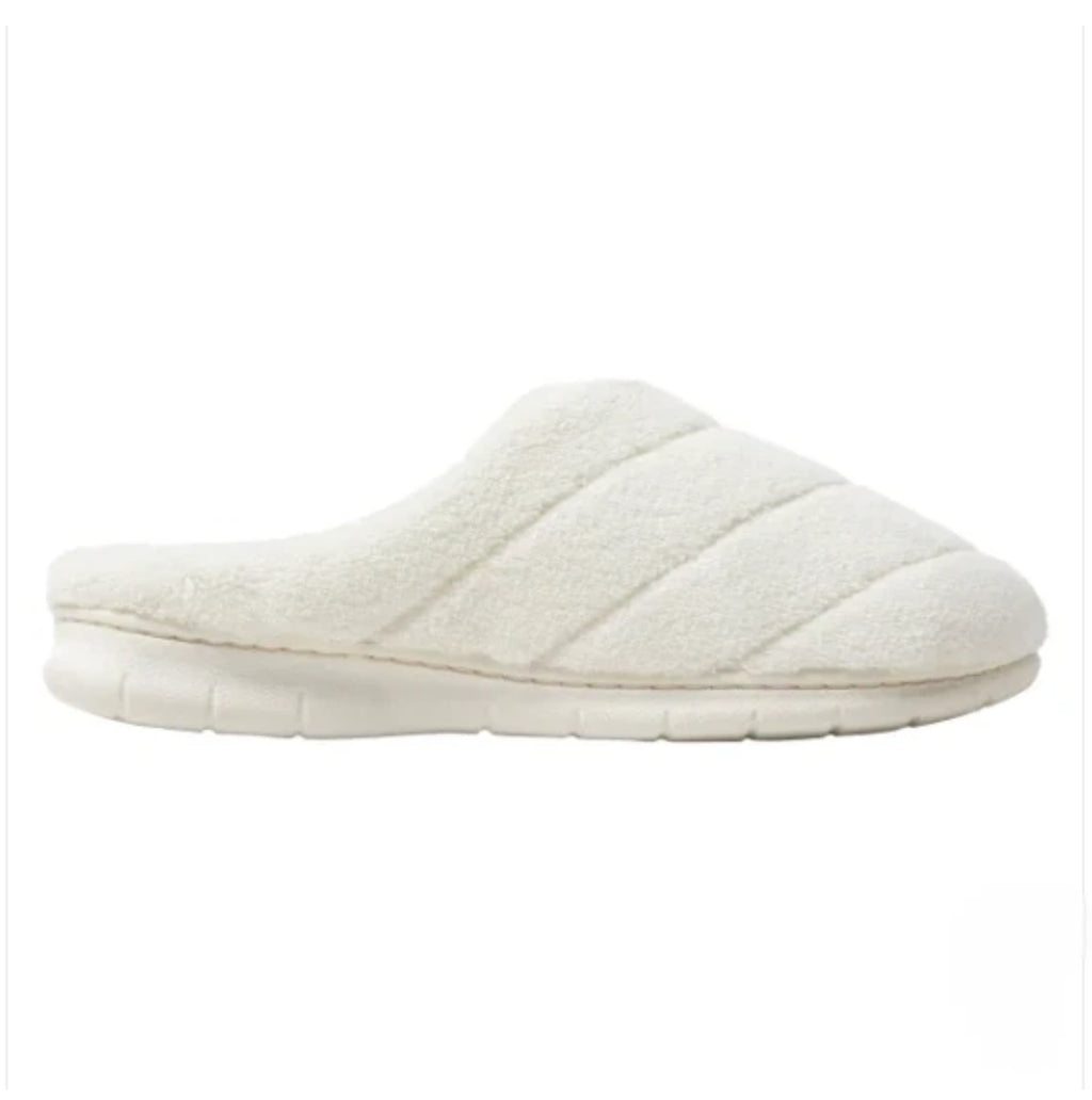 Dearfoam White Slippers