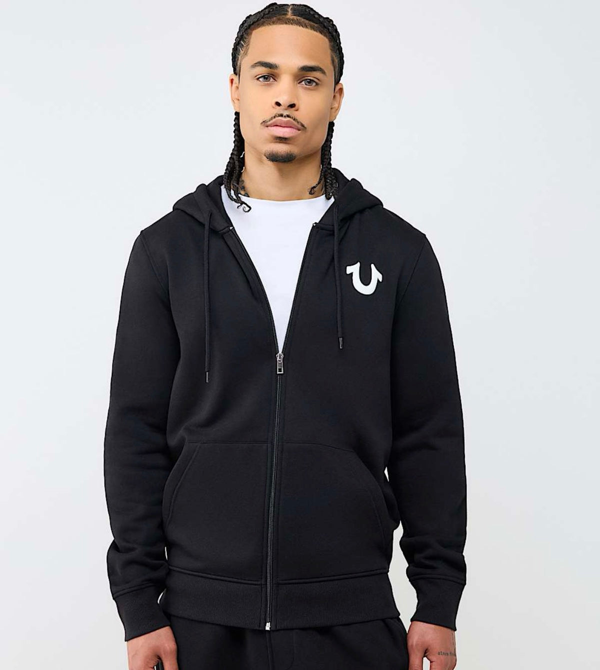 True Religion Zip Up Hoodie