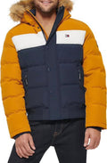 Tommy Hilfiger Men's Arctic Cloth Quilted Snorkel Bomber Jacket (Standard and Big & Tall)