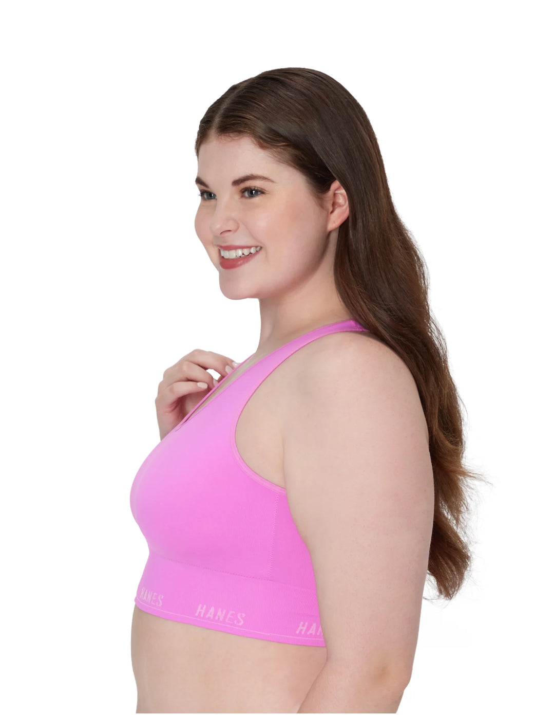 Hanes Pink Bra