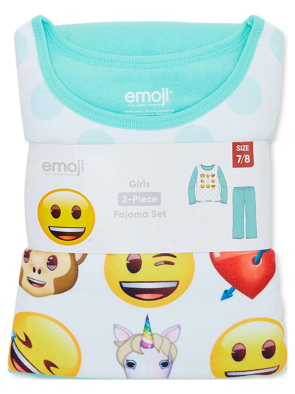 Emoji 2-Piece Set Size 7/8