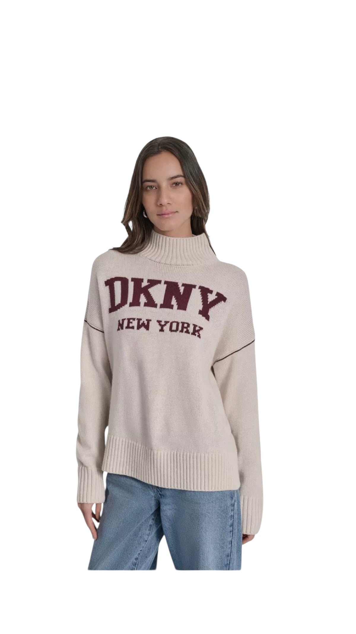 DKNY LOGO SWEATER