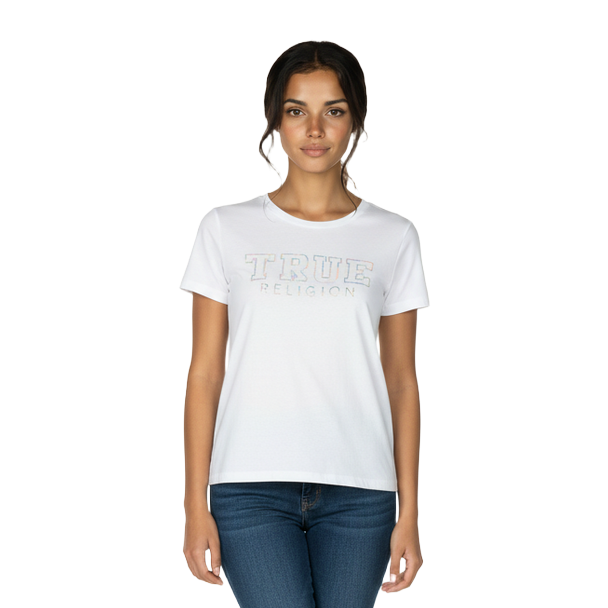 True Religion white Tshirt