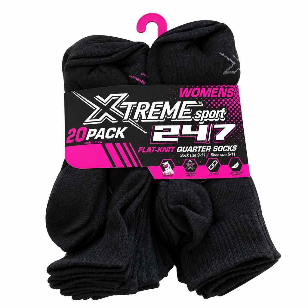 XTREME 20 Packs Women Socks