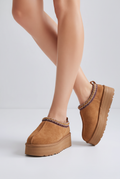 Olivia & Kate Faux Fur Ankle Boots