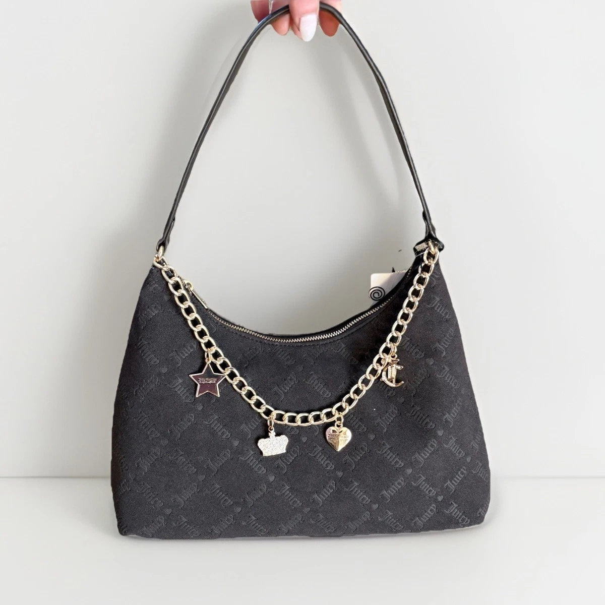 Juicy Couture Velvet Brown Purse