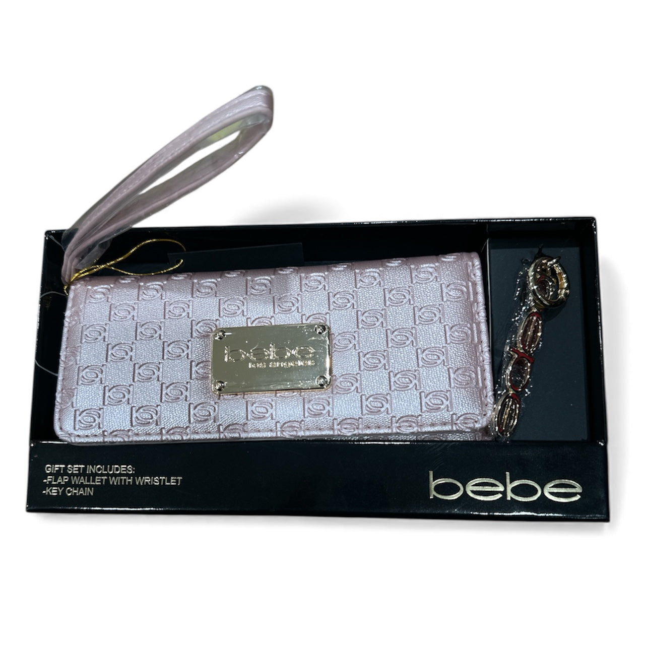 Bebe Wallet + Key Chain Set