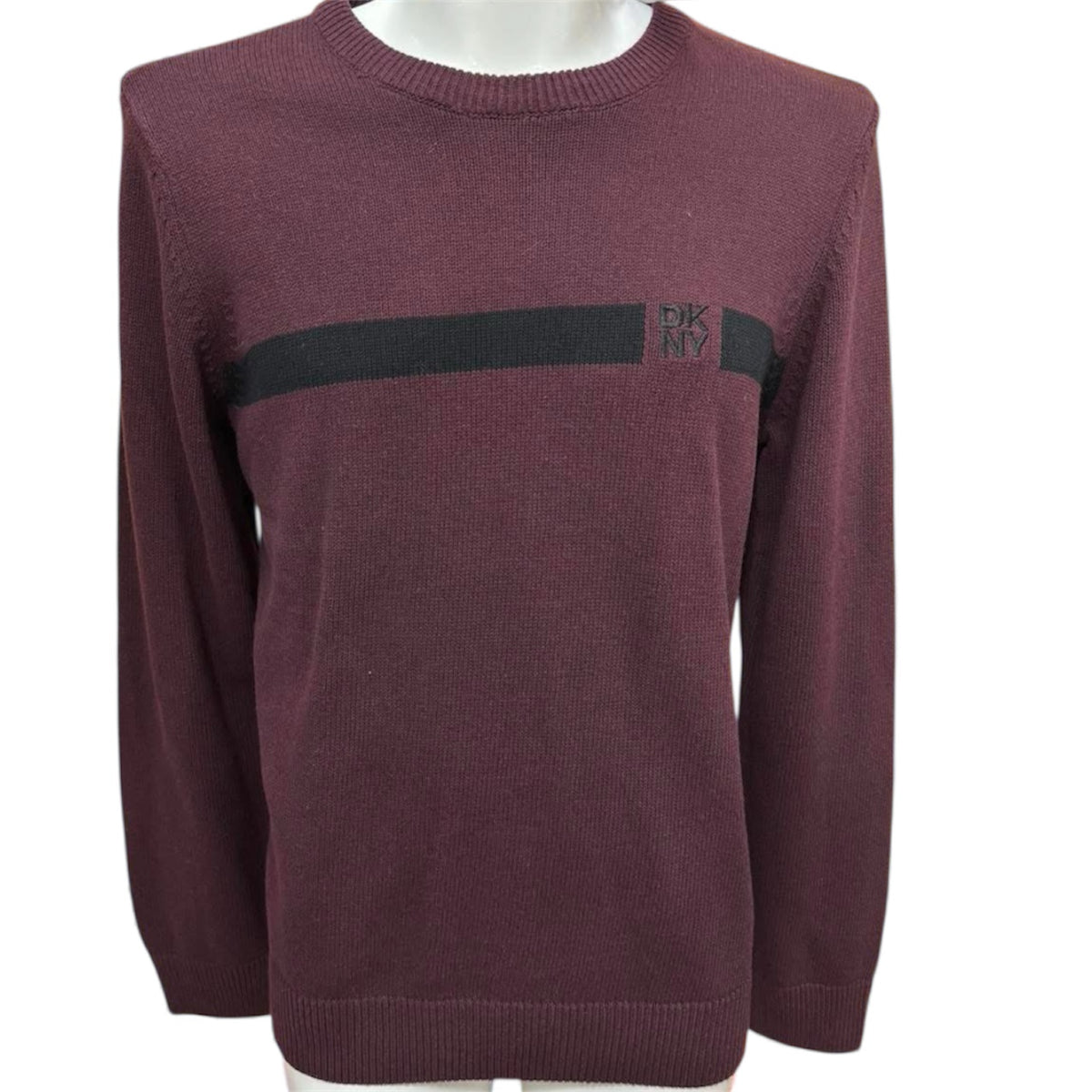 DKNY BURGUNDY SWEATER