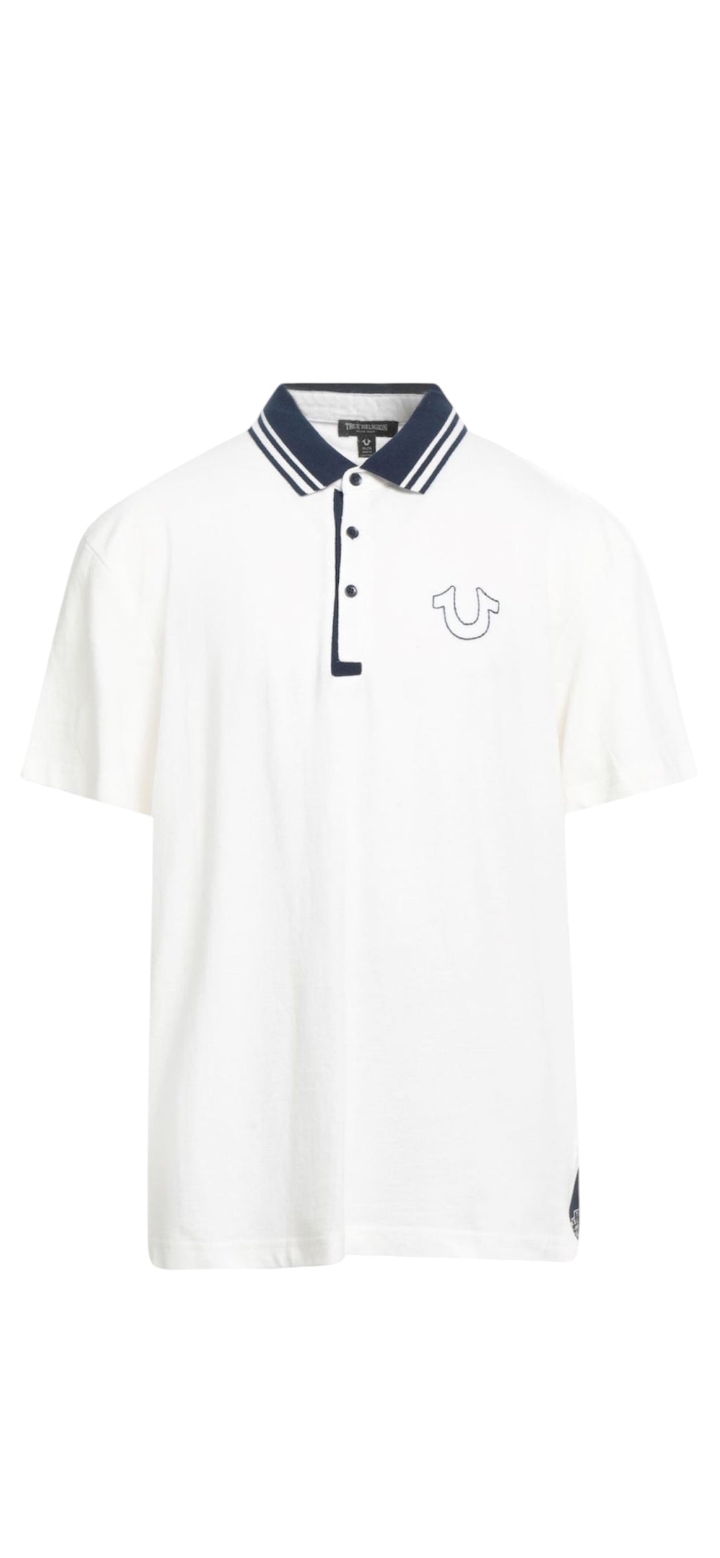 True Religion White Polo