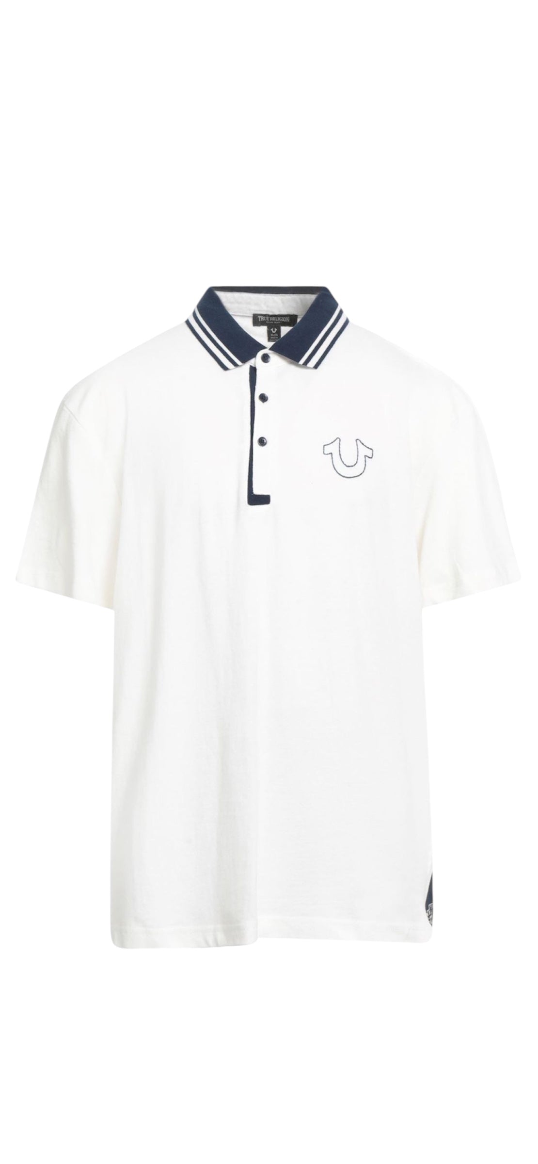 True Religion White Polo