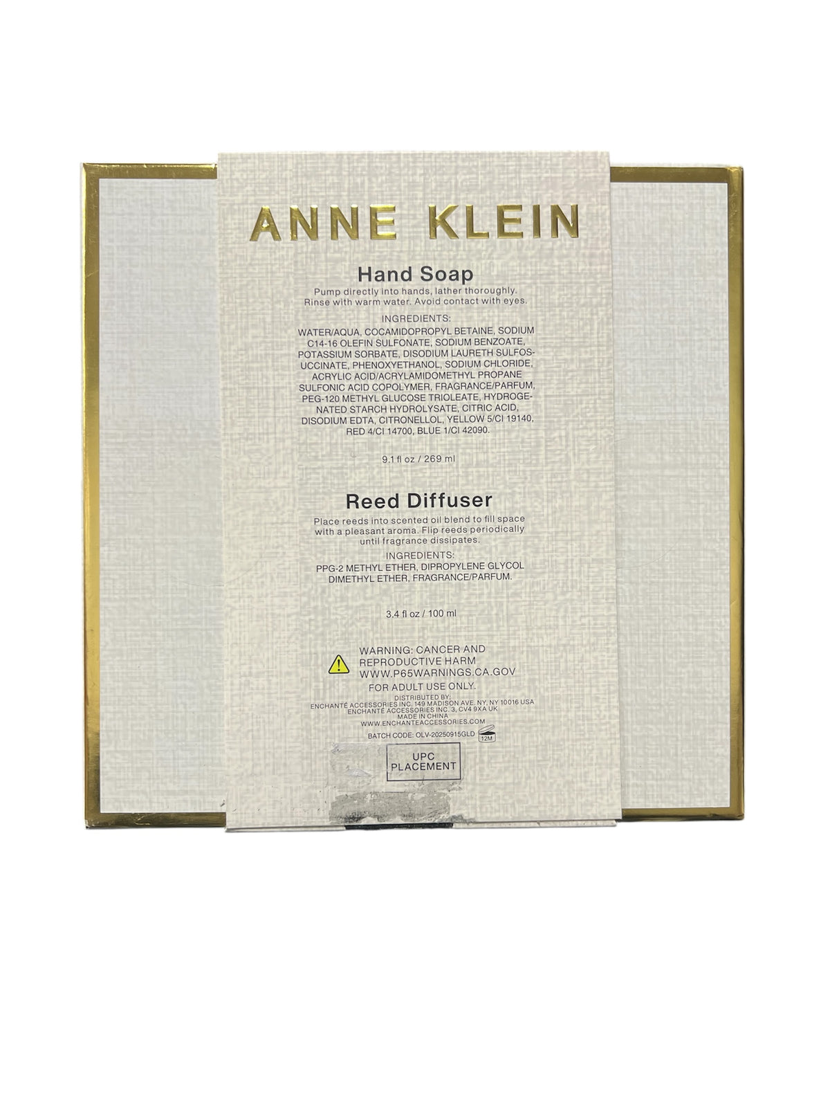 Anne Klein Eucalyptus & Mint Set