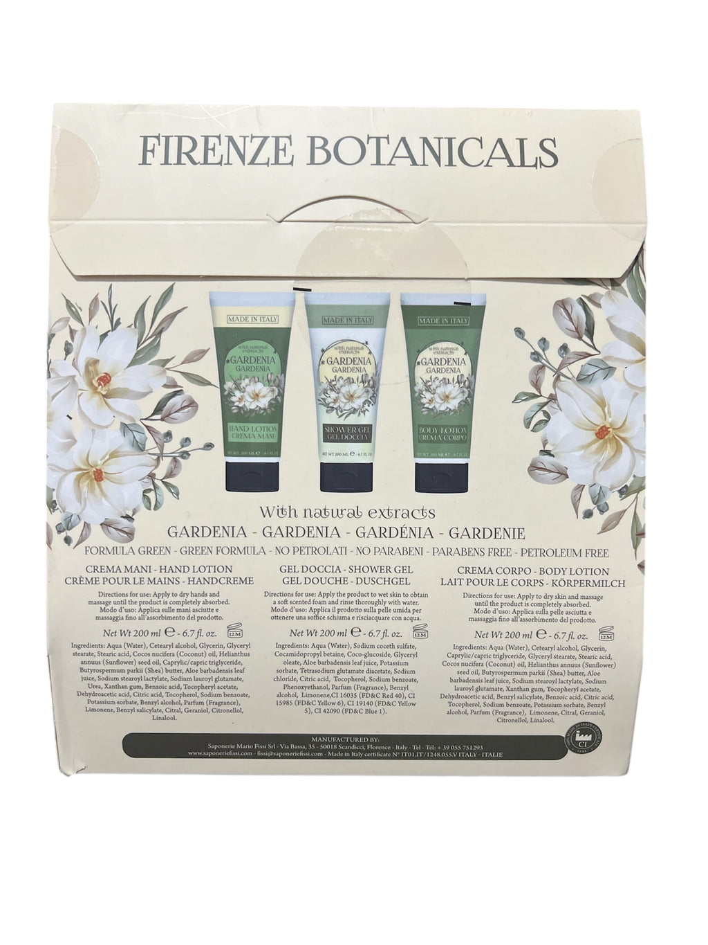 Firenze Botanicals with Natural Extracts Set