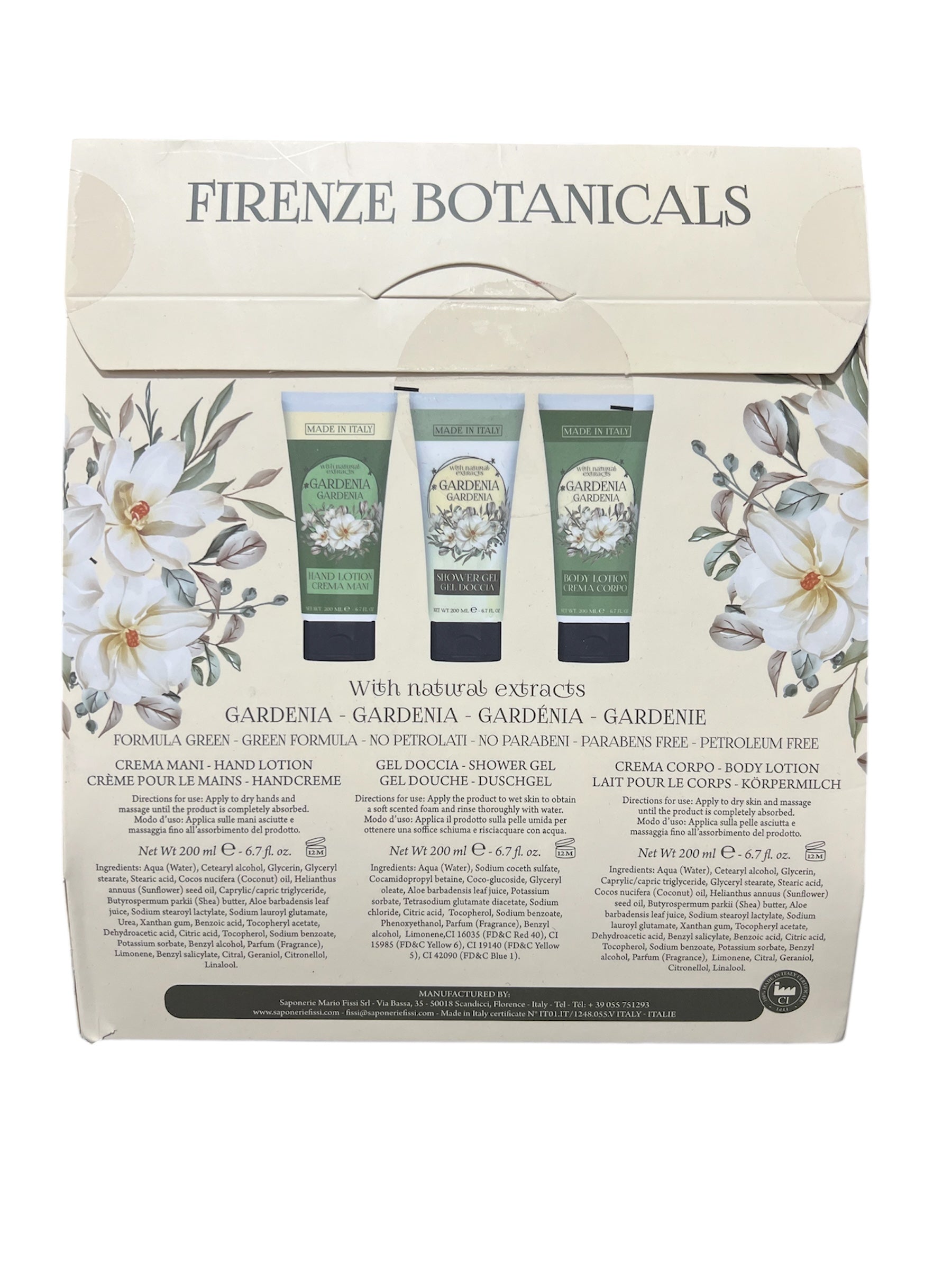 Firenze Botanicals with Natural Extracts Set