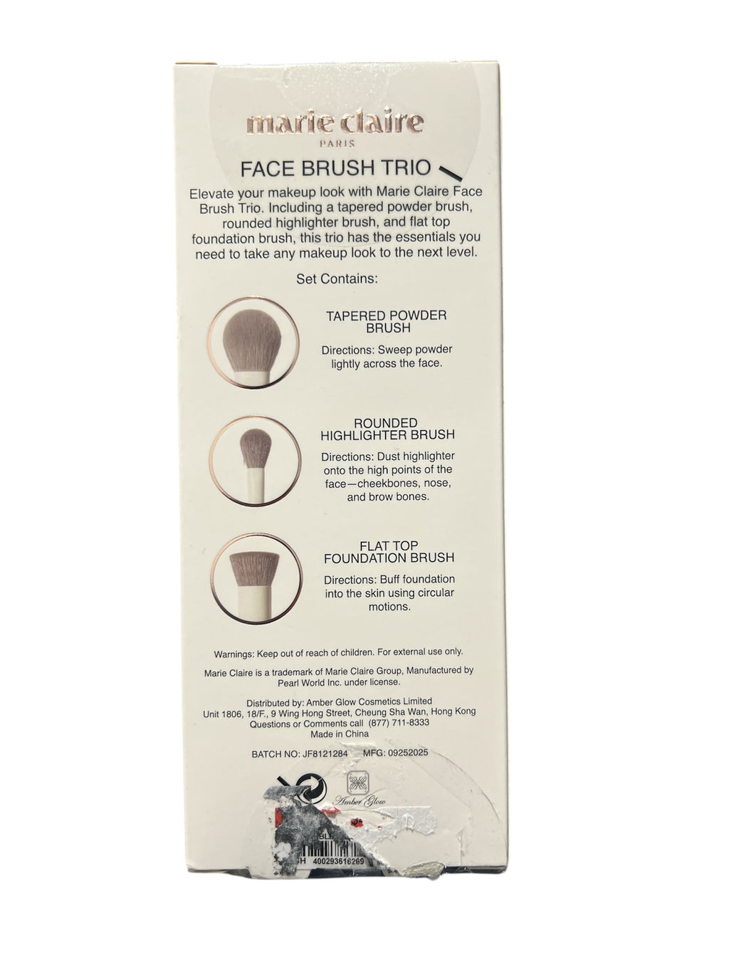 Marie Claire 3 pcs Brush