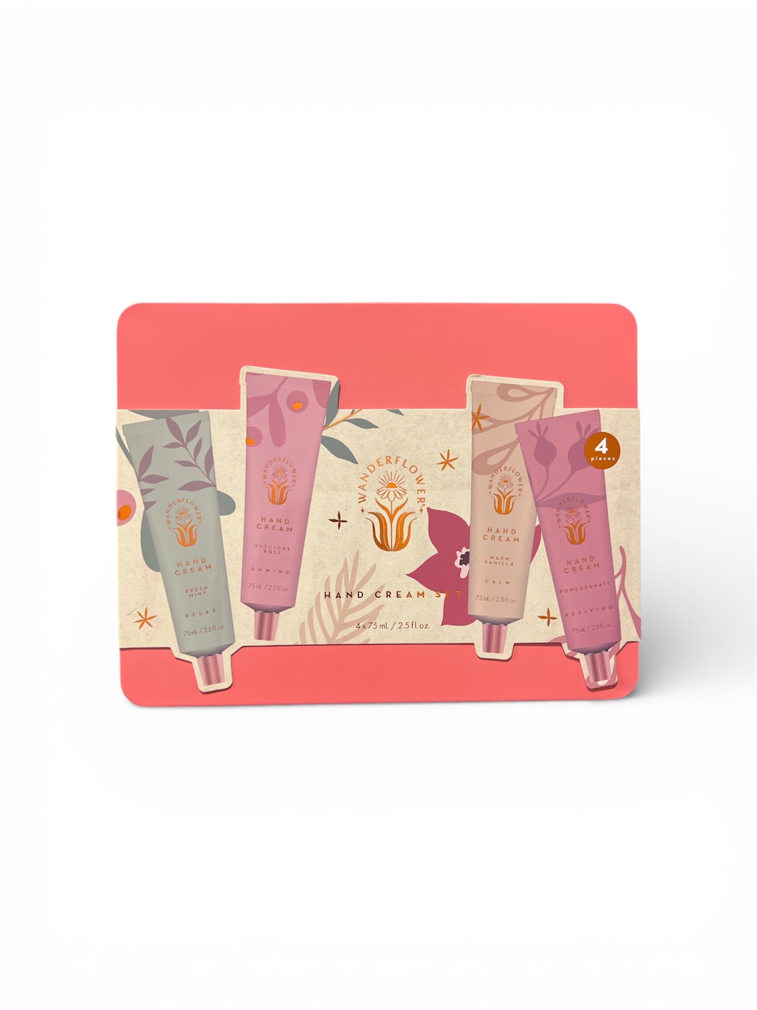 Wanderflower 4 Hand Cream Set