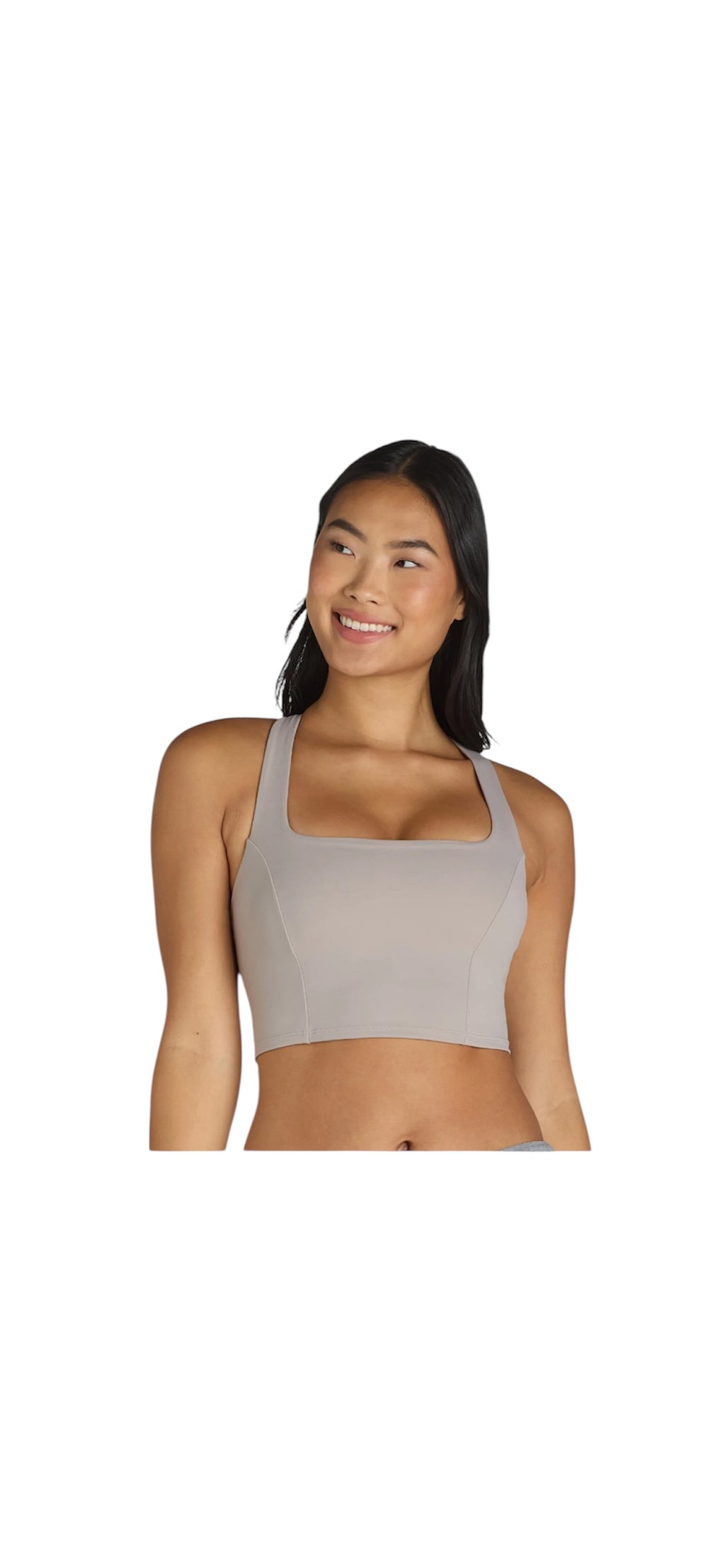 Avia Square Beige Sports Bra