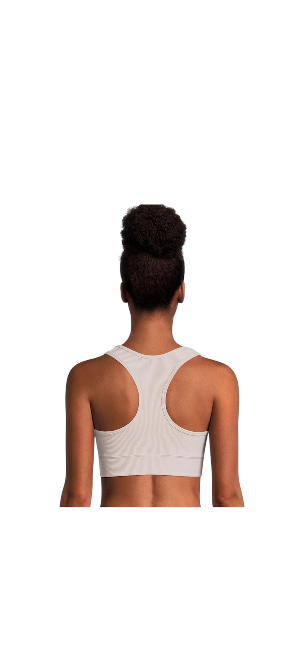 Avia V-Neck Beige Sports Bra