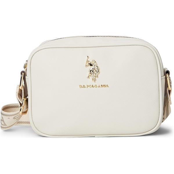 U.S. Polo Beige Crossbody