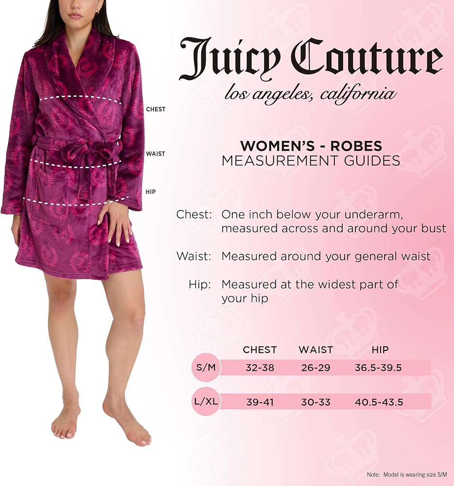 Juicy Couture Pink Robe