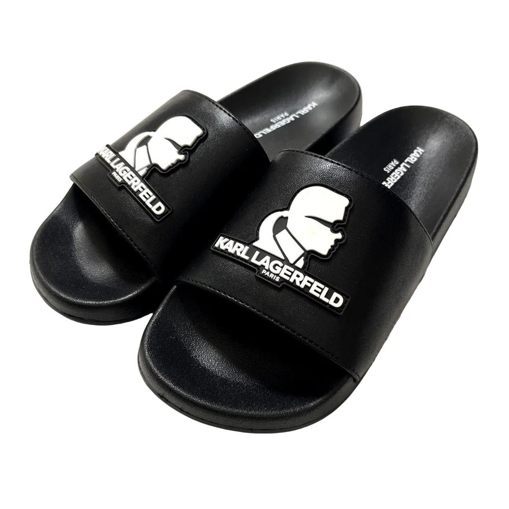 Karl Lagerfeld Black Slipper