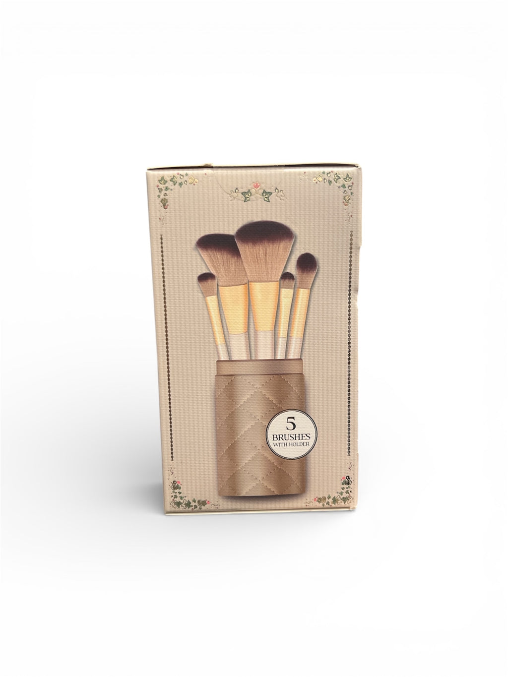 Nicole Miller 5 Pcs Gold Brush Set