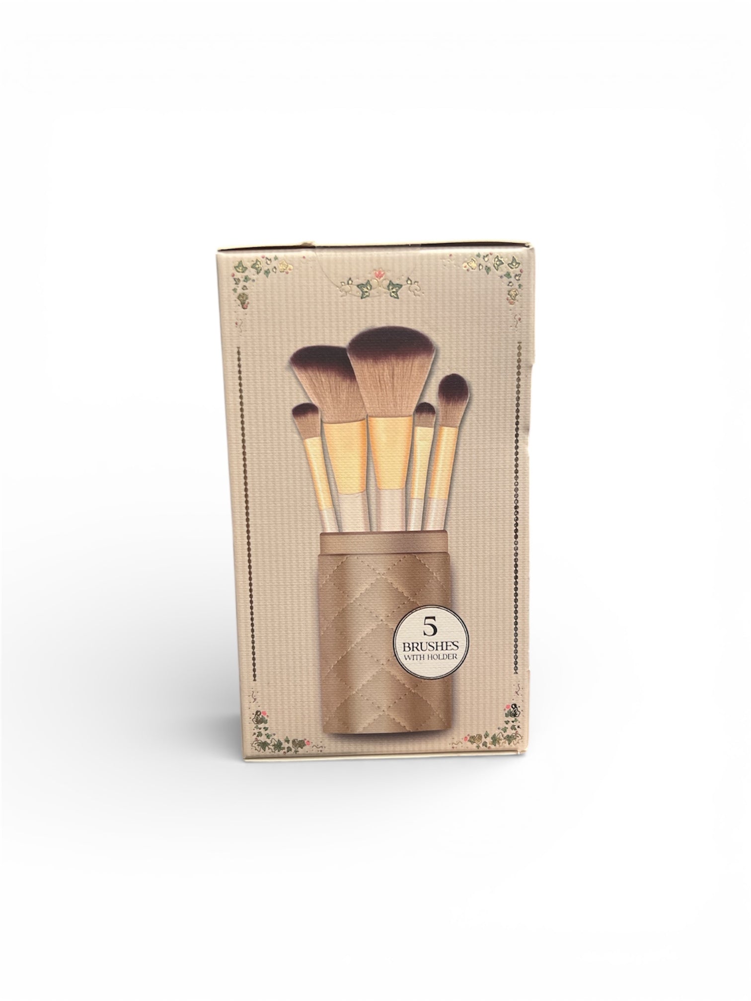 Nicole Miller 5 Pcs Gold Brush Set