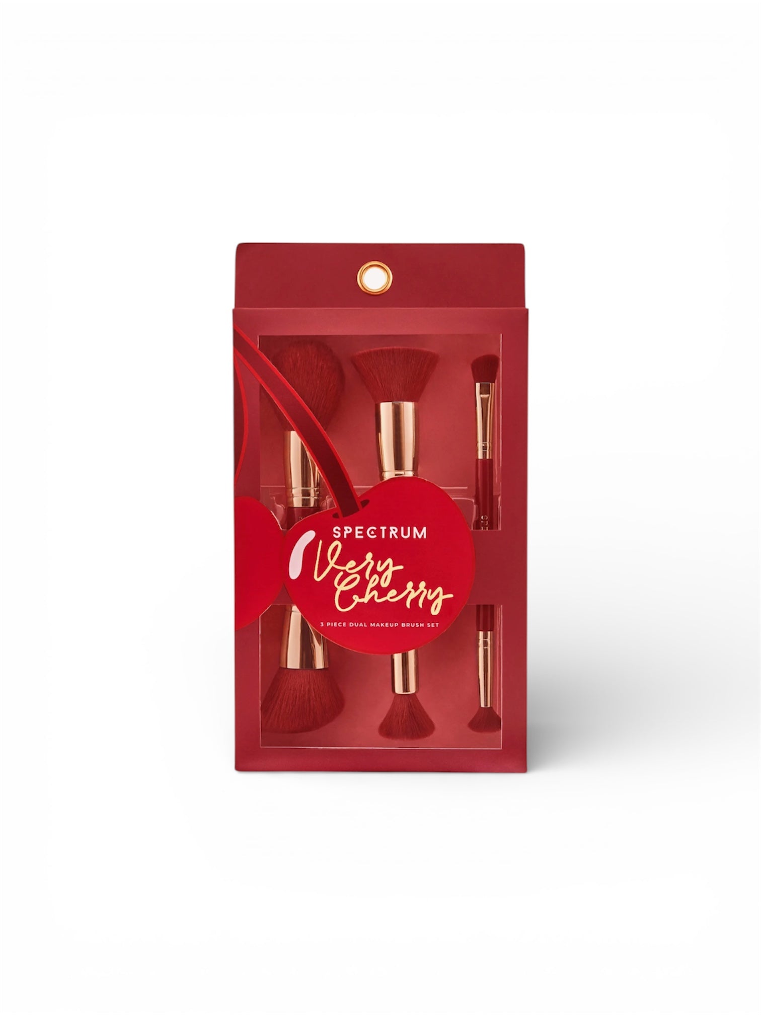 Verry Cherry 3-Piece Makeup Brush Gift Set