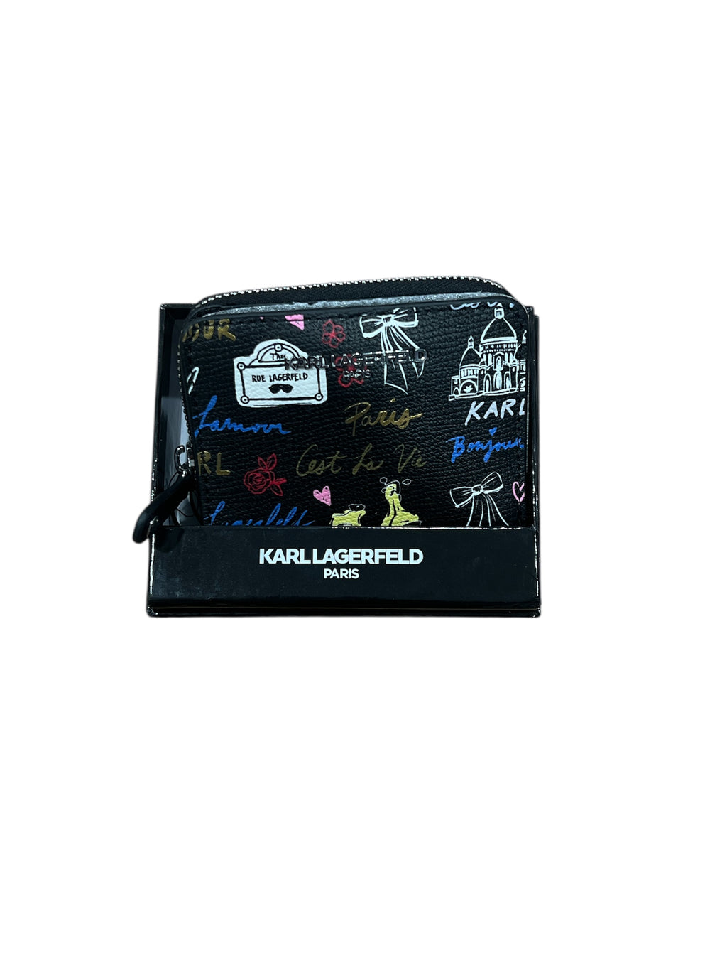 Karl Lagerfeld Mini Black Wallet