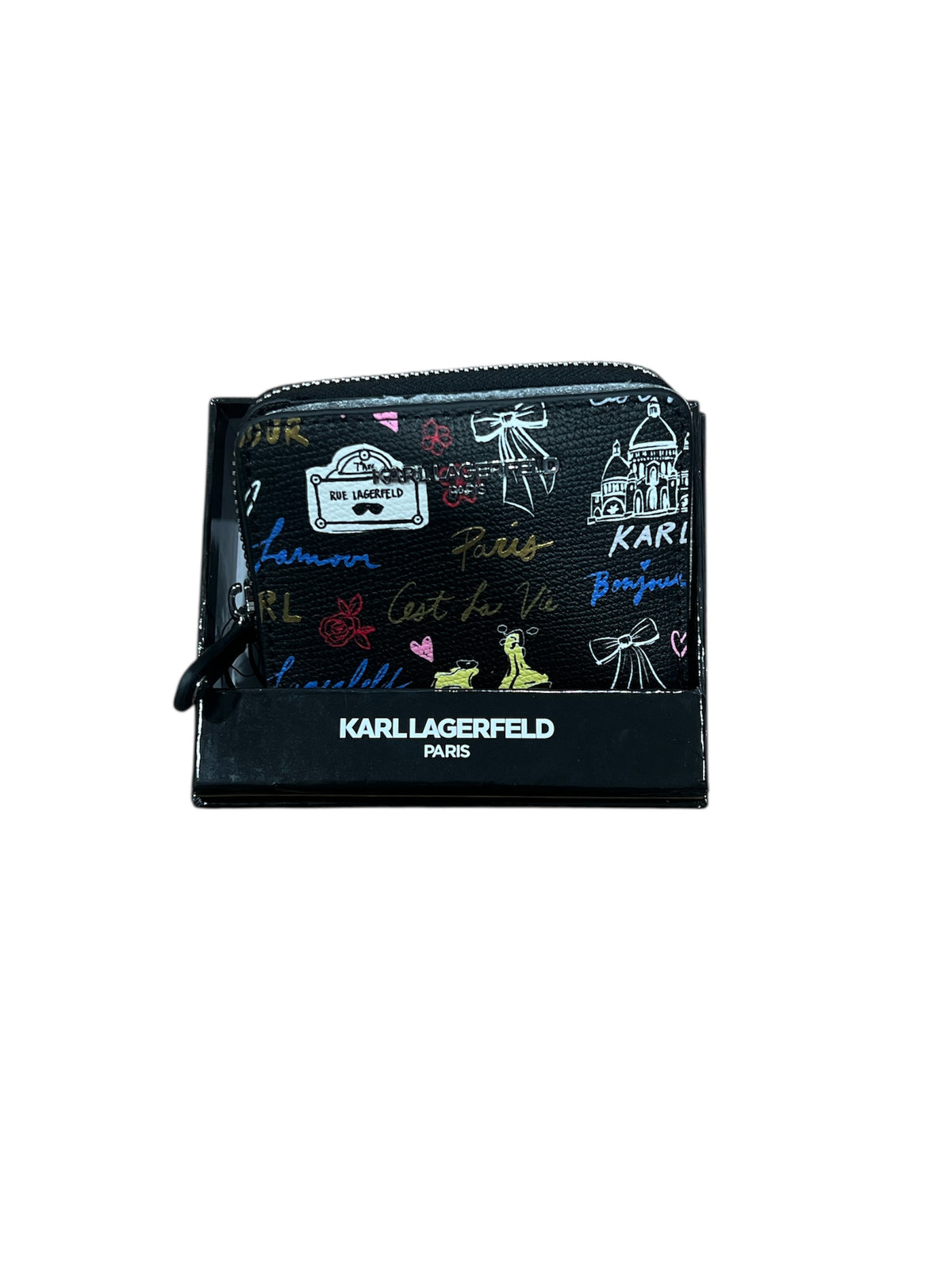 Karl Lagerfeld Mini Black Wallet
