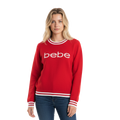 BEBE Red Sweatshirt