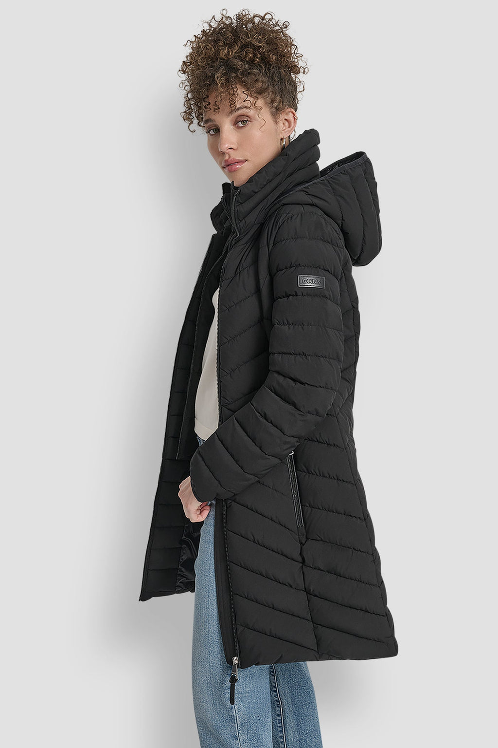 DKNY Black Coat