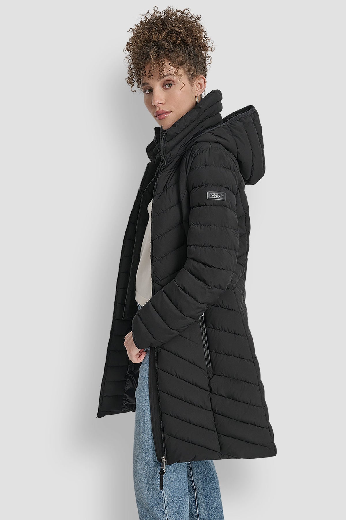 DKNY Black Coat