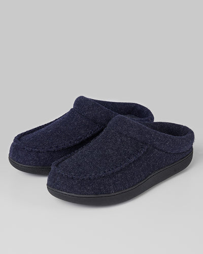 32 HEAT Navy Slipper
