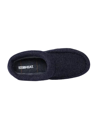 32 HEAT Navy Slipper
