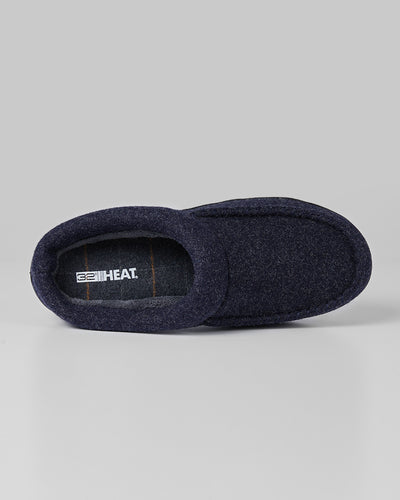 32 HEAT Navy Slipper