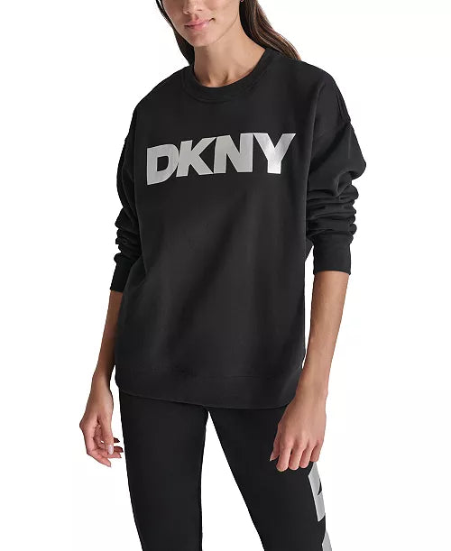 DKNY Black & Silver Sweater