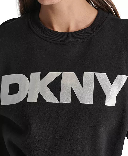 DKNY Black & Silver Sweater