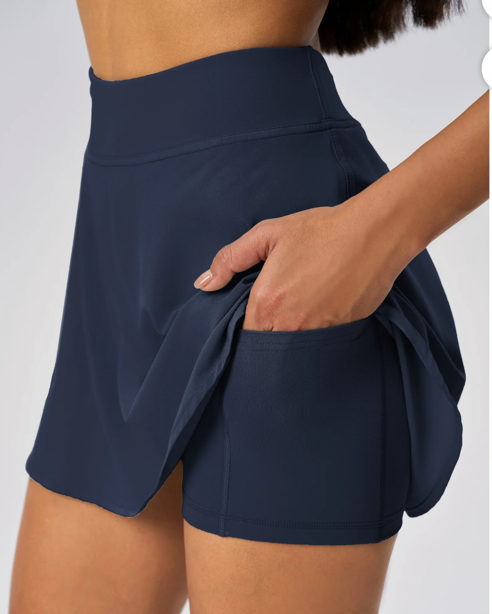 Avia Women Black Tennis Skirt
